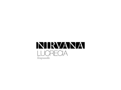 Nirvana Lucrecia by Sevenbrand brand design brand identity branding branding design design logo logo design logo designer logodesign logos typography