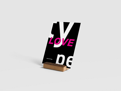 Love Type color design handmade type typography