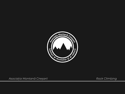 Logo For a Rock Climbing Group