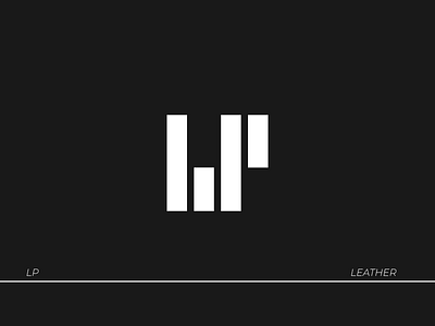 LP Logo brand identity branding design handmade logo logodesign type typography vector visual identity