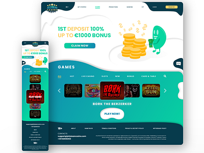 Jelly Bean Casino Redesign