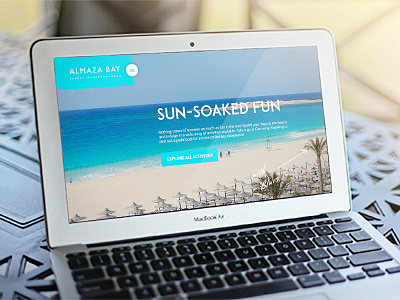 Almaza Bay website