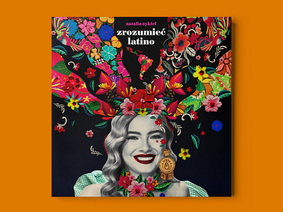 PODCAST COVER ART co colorful cover art embroidery graphic design illustration latin art music ornament podcast portrait