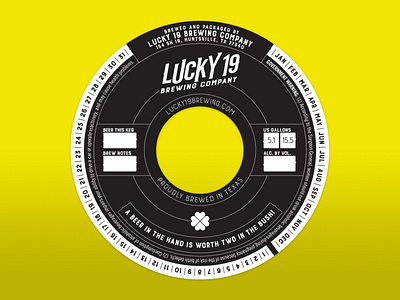 Lucky 19 Keg Collar