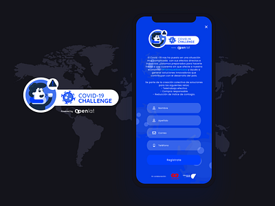 COVID-19 Challenge Mobile covid crisva ui design uxdesign