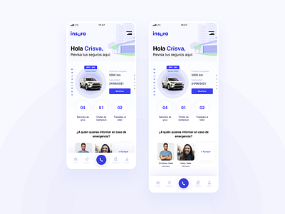 Insura - App Concept app concept design insura insurance ui uidesign ux uxdesign