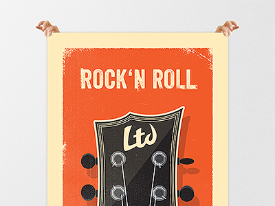 Rock N Roll Poster