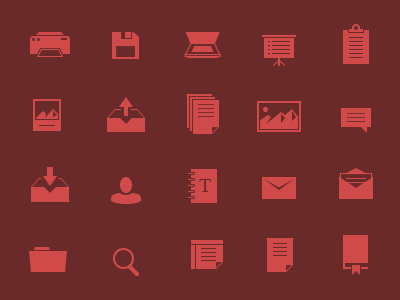 Office Icons flat flat icons flatdesign icons interface ui user interface webdesign