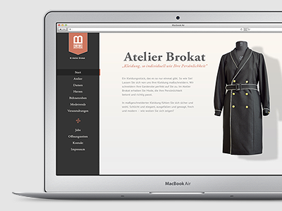 Fashion-Atelier Userinterface fashion interface interface design interfacedesign portfolio ui user interface userinterface webdesign website