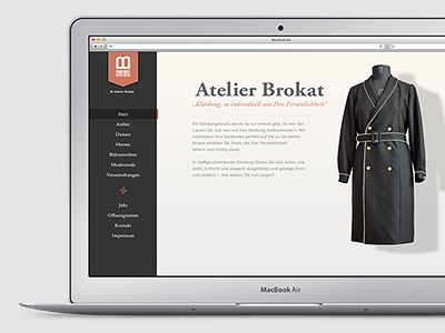 Fashion-Atelier Userinterface