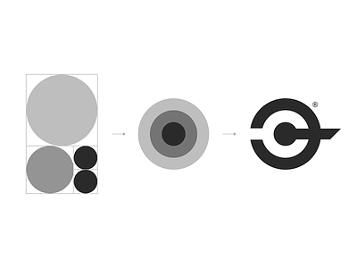 CC-Logo Construction branding construction golden ratio icon identity logo ratio symbol