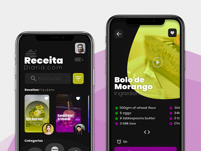 DAILY RECIPE adobexd design design app design art designs illustration interface logo recipe app ui ui ux uidesign uidesigner uidesigns uidesing uiuxdesign ux ux design uxdesign uxui