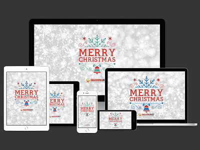 Happy Christmas 2015 Wallpapers For All Devices Dribbble