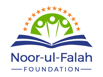 Noor Ul Falah Foundation - Islamic Logo islamic logo kids school logo logo design muslim logo muslim school logo ngo logo