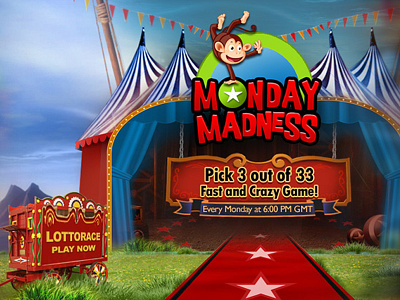 Monday Madness animation design illustration ui