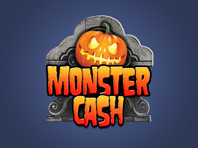 Monster Cash design icon illustration illustrator lettering logo type typography vector