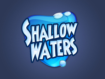 Shallow Waters app branding design icon illustration illustrator logo vector