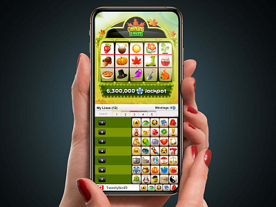 Mobile Slot Game UI