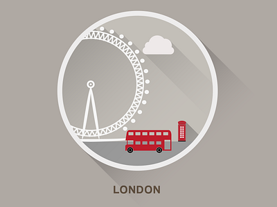 London british bus city design england famous flat flat cities icon london playoff reboud