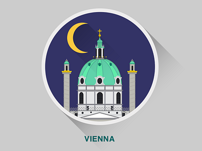 Vienna buildings city design famous flat flat cities iconic karlskirche playoff reboud vienna wien