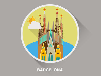 Barcelona barcelona city design familia flat flat cities playoff reboud sagrada spain