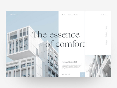 Desarch / Web site design architecture ui ux web design webdesign