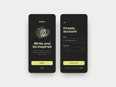 001. Daily UI / Sign Up 001 app application daily ui dailyui dailyui 001 dark mode design registration screen sign up ui ux web web design