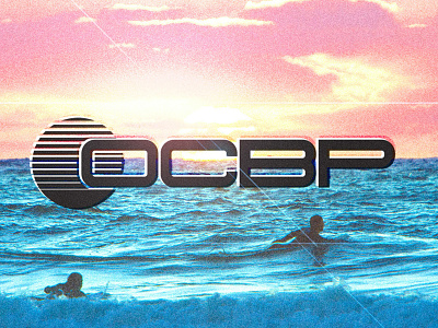 OCBP // Logo Exploration 80s beach branding coast design east coast lifeguard logo logo design maryland ocbp ocean city retro sun sunrise sunset surf swim throwback water