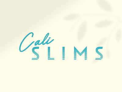 Cali Slims // Logo Exploration 80s beach branding california cannabis cbd colorful design logo logo design packaging smoke smoking socal southern california sun surf