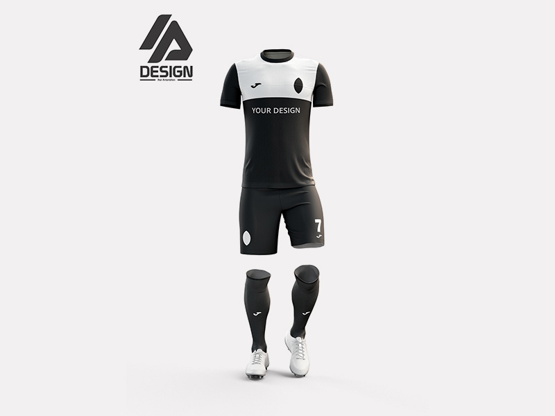 Download Free Football Jersey Mockup Kit by Andy W on Dribbble PSD Mockup Templates