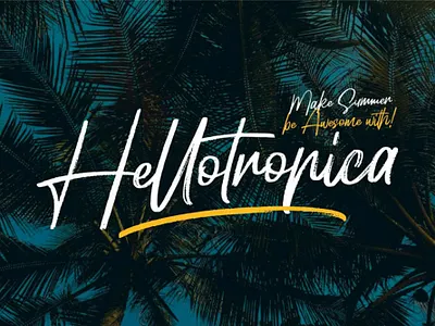 Hellotropica Free Font design font fonts free font freebie freebies freee typeface interface typeface typography