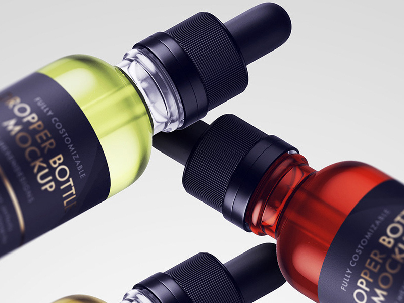 Free Dropper Bottle Mockup Psd free psd psd mockup mockup design free mockup mockup interface design freebie freebies