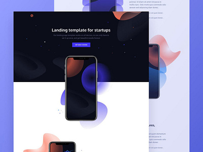 Venus - Free Html App Showcase Template design freebie freebies html html template template ui web website