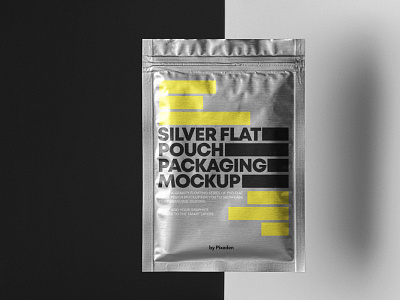 Free Metallic Pouch Packaging Mockup design free mockup free psd freebie freebies mockup mockup design psd mockup