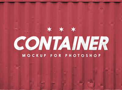 Free Shipping Container Mockup design free mockup free psd freebie freebies interface mockup mockup design psd mockup