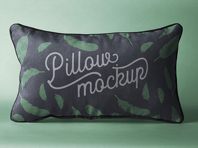 Free Rectangular Pillow Mockup design free mockup free psd freebie freebies illustration interface mockup mockup design psd mockup