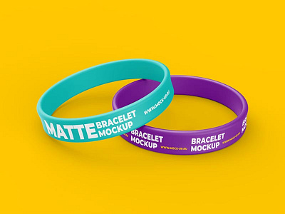 Free Thin Bracelet Mockup