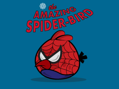 Spider-Bird android app comics hero iphone marvel spiderman super superhero vector