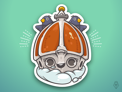 La Cupola // The Dome character firenze illustration illustrator italy stickermule vector