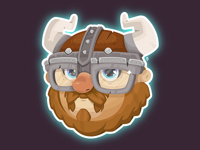 Biagio character friend illustration vector viking warrior