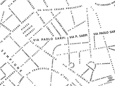Chinatown Milan chinatown expo map milan milano paolo sarpi typography