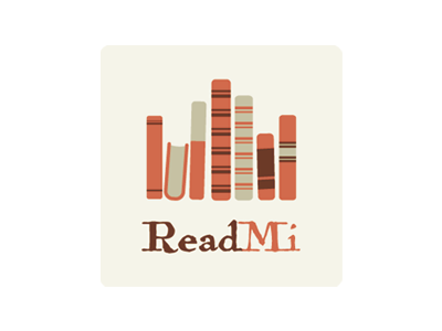 ReadMi books events italy library logo logotype milan