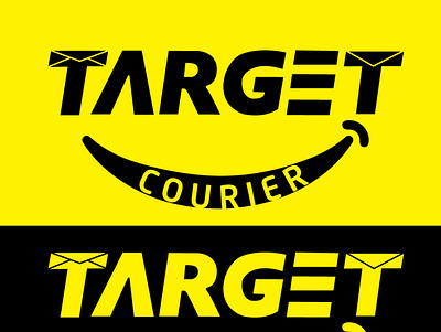 TARGET LOGO COURIER logo logo design