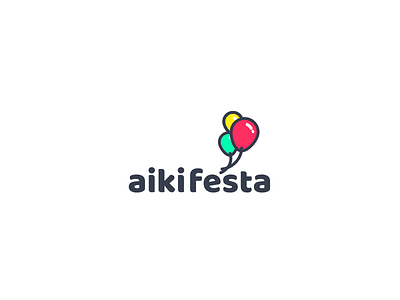 Aikifesta brand proposal brand festa logo party