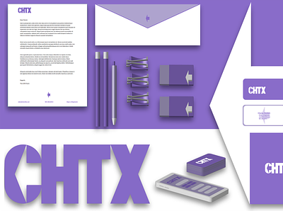 CHTXproducts branding design vector