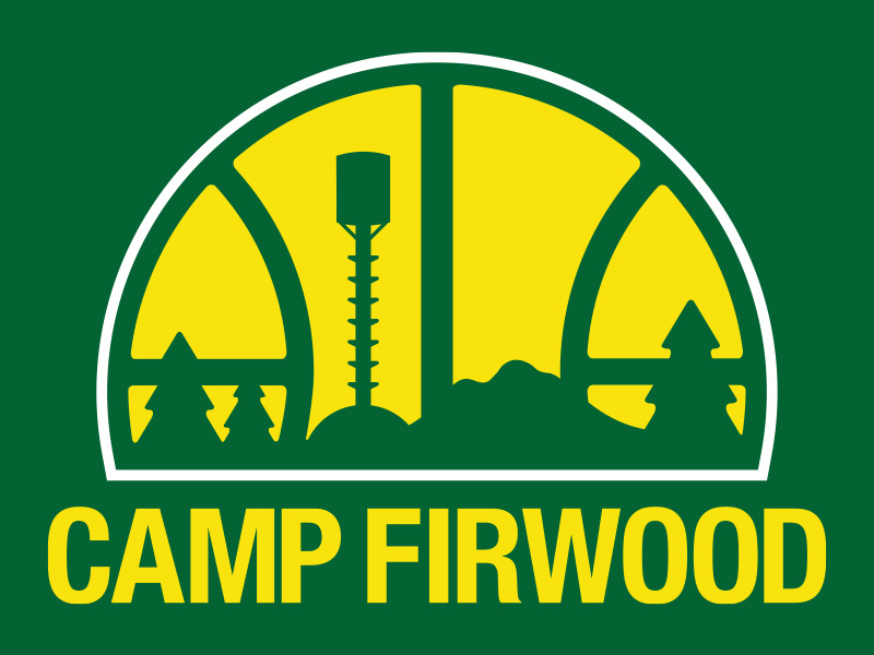 Firwood Sonics T-Shirt green white gold tree t-shirt seattle sonics mountain aqua swing vector type typography apparel