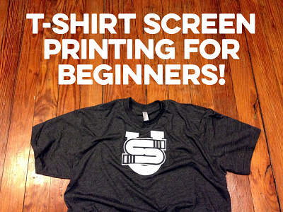 T-Shirt Screen Printing For Beginners!