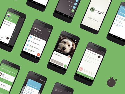 Animal Vitae android material design mobile sketch