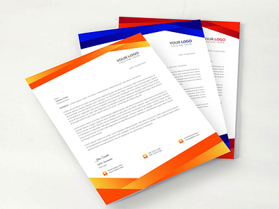 Letterhead Design Template