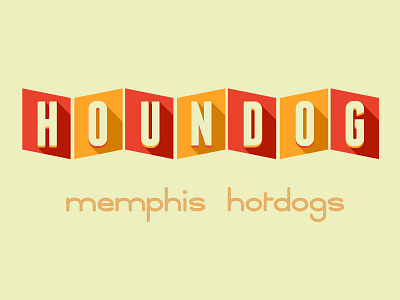 Houndog Logo hotdogs houndog memphis
